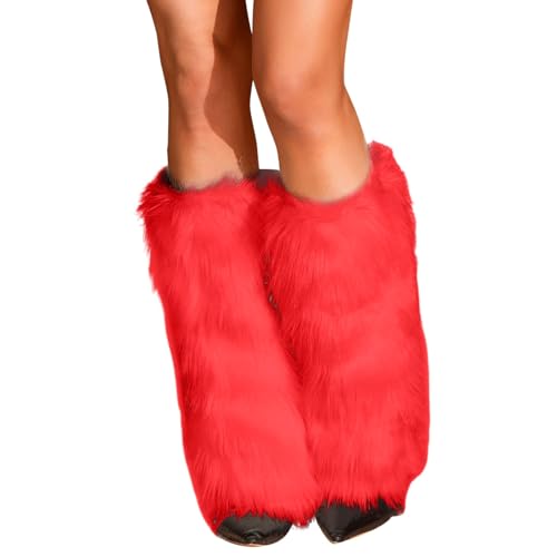 Damenkostüm, sexy Kunstpelz, warme, Flauschige Plüsch Stulpen Beinlinge/Stiefelärmel/Stiefelüberzieher Fellstulpen Weiß, Damenkostüm Damenkostüm, sexy Kunstpelz, warme, Flauschige Plüsch Stulpen Beinlinge/Stiefelärmel/Stiefelüberzieher Fellstulpen Weiß, Damenkostüm von DRALOFAO