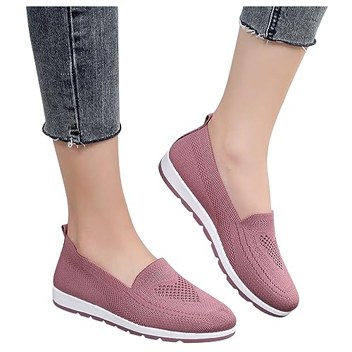 Hallenturnschuhe Damen, Sportschuhe Damen Leicht Turnschuhe - Fitnessschuhe Jogging Sneaker Outdoor Atmungsaktiv Schuhe Running Tennisschuhe Damenschuhe Wanderschuhe Freizeitschuhe von DRALOFAO