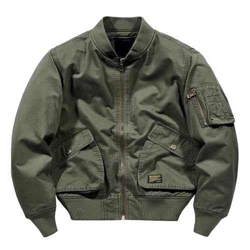 Hardshelljacke Herren, Herrenjacke Herren Warm Herrenjacken - Jacke Mit Kapuze Laufjacke Dünne Freizeitjacke Schwarz Reißverschluss Lässige Winddichte Bomberjacken Winter Jacken von DRALOFAO