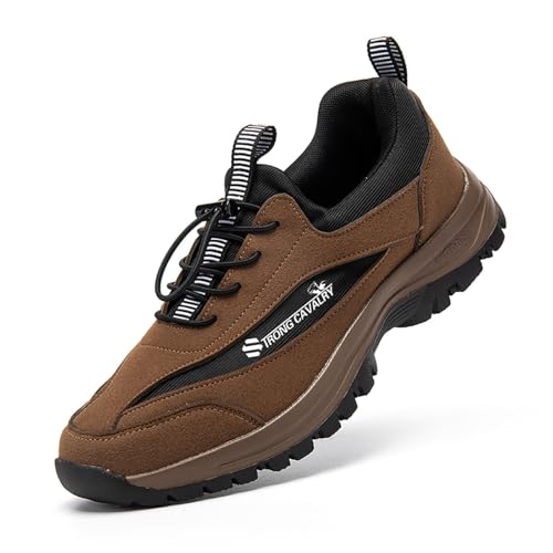 Herren Sneaker， Naturstep Sneaker Herren, Orthomotion - Ergonomischer Schuh Bequeme Orthopädische Schuhe Zur Schmerzlinderung Outdoor Wanderschuhe rutschfeste Turnschuhe Für Fitness Und Alltag von DRALOFAO