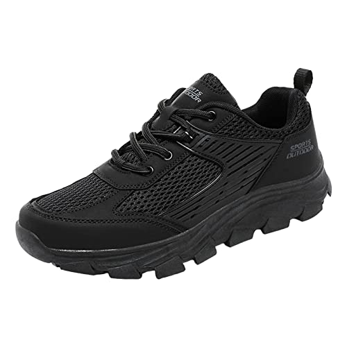 Laufschuhe Damen Sportschuhe, Atmungsaktiv Slip In Sneaker Leichte Sommerschuhe Walkingschuhe Sport Schuhe Turnschuhe Barfußschuh Strandschuhe Fitnessschuhe Straßenlaufschuhe Weich rutschfest von DRALOFAO