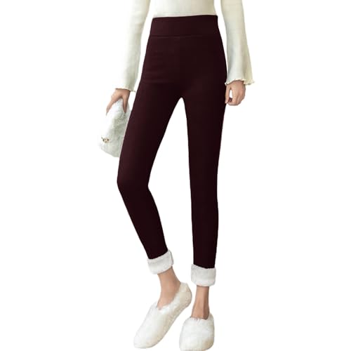 Leggings Thermo Damen，Strumpfhose Thermo Thermo Leggings Damen Gefüttert Strumpfhosen Thermostrumpfhose Weich Sporthose Lang Winterleggings High Waist Winterleggins von DRALOFAO