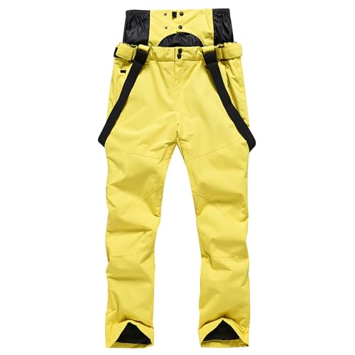 Schneehose Damen Winter, Skihose Herren Damen Outdoor Atmungsaktiv Ski Hosen Für Frauen - Snowboard Hose Männer Wasserdicht Winddicht Warm Schneehose von DRALOFAO