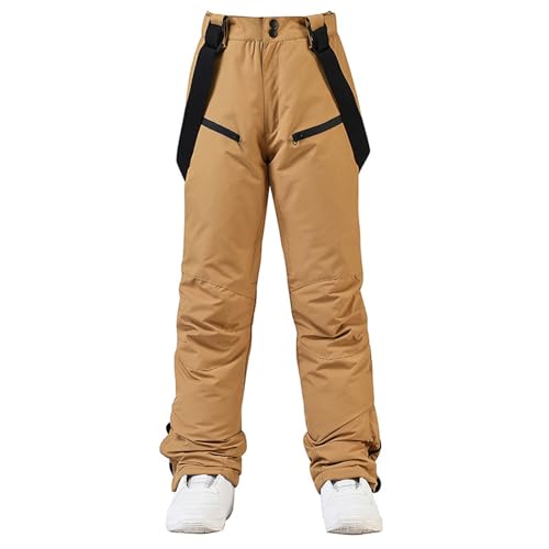 Schneehose Damen Winter, Skihose Herren Damen Outdoor Atmungsaktiv Ski Hosen Für Frauen - Snowboard Hose Männer Wasserdicht Winddicht Warm Schneehose von DRALOFAO