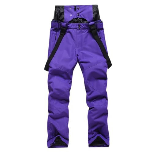 Skihose Damen, Skihose Herren Damen Outdoor Atmungsaktiv Ski Hosen Für Frauen - Snowboard Hose Männer Wasserdicht Winddicht Warm Schneehose von DRALOFAO