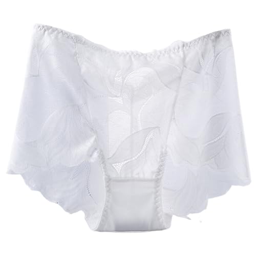 Slip Spitze Damen Atmungsaktive - Hipster Unterwäsche Niedrige Taille Sexy Hohl Unterhosen Weich Spitzen Frauen Atmungsaktiv Pantys Underwear Women Schlüpfer von DRALOFAO