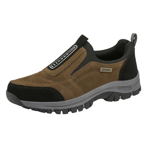 Sportschuhe Herren, Orthopädische Schuhe Herren - Orthomotion Unisex Ergonomischer Schuh Outdoor Wanderschuhe Zur Schmerzlinderung rutschfeste Sneaker Bequeme Turnschuhe Für Fitness Und Alltag von DRALOFAO