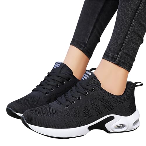 Turnschuhe Damen Laufschuhe Sportschuhe, Leichte Sommerschuhe Atmungsaktiv Slip In Sneaker Walkingschuhe Sport Schuhe Barfuss Herrn Fitnessschuhe Straßenlaufschuhe Weich rutschfest von DRALOFAO