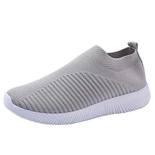 Walkingschuhe Damen, Laufschuhe Damen Leicht Turnschuhe - Freizeitschuhe Outdoor Sportschuhe Jogging Walkingschuhe Leichtgewichts Fitnessschuhe Tennisschuhe Damenschuhe Wanderschuhe von DRALOFAO