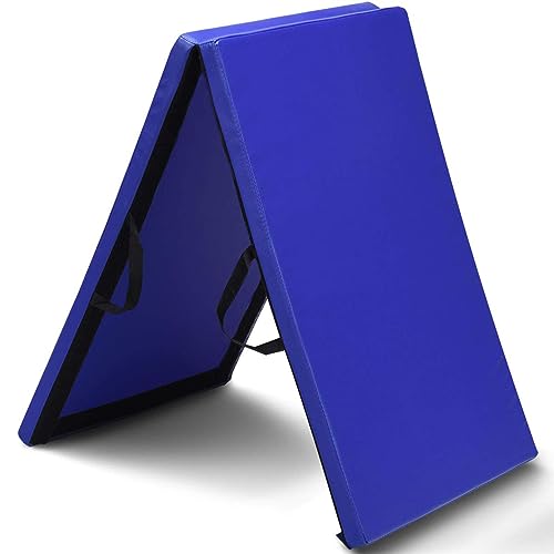 DREAMADE Klappbare Weichbodenmatte, Gymnastikmatte Yogamatte 180x60x4cm, Fitnessmatte Turnmatte mit Klettverschluss und 2 Griff, Sportmatte Trainingsmatte für Zuhause Fitnessstudio DREAMADE Klappbare Weichbodenmatte, Gymnastikmatte Yogamatte 180x60x4cm, Fitnessmatte Turnmatte mit Klettverschluss und 2 Griff, Sportmatte Trainingsmatte für Zuhause Fitnessstudio von DREAMADE