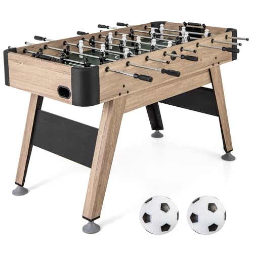 DREAMADE Tischkicker, Kickertisch mit höhenverstellbare Füße, Tischfußball Spieltisch für Kinder Erwachsene inkl. 2 Bälle & 26 Kicker & 2 Punktezähler 137 x 68 x 84,5 cm DREAMADE Tischkicker, Kickertisch mit höhenverstellbare Füße, Tischfußball Spieltisch für Kinder Erwachsene inkl. 2 Bälle & 26 Kicker & 2 Punktezähler 137 x 68 x 84,5 cm von DREAMADE