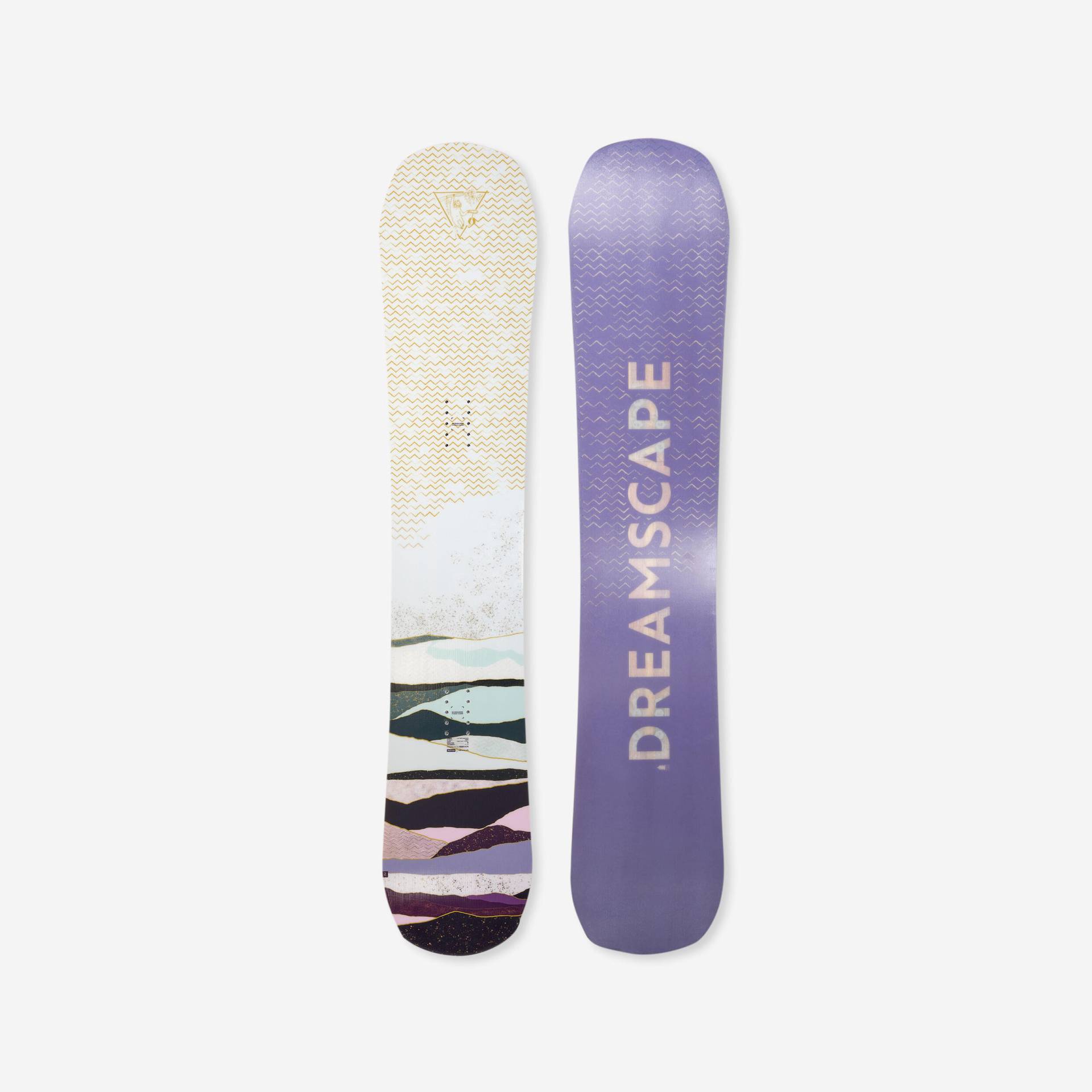 Snowboard Damen All Mountain / Freestyle - SNB 100 von DREAMSCAPE