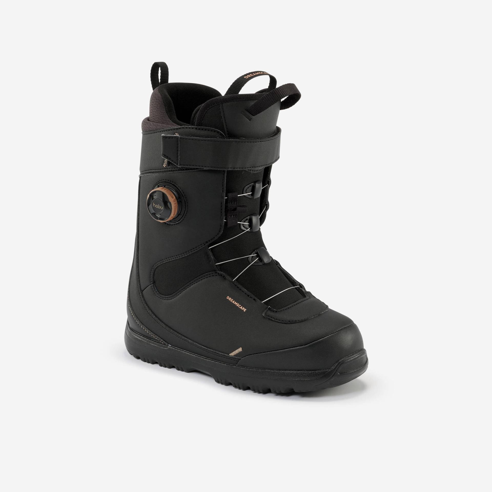 Snowboard Boots Damen Schnellschnürsystem - All Road 500 schwarz von DREAMSCAPE