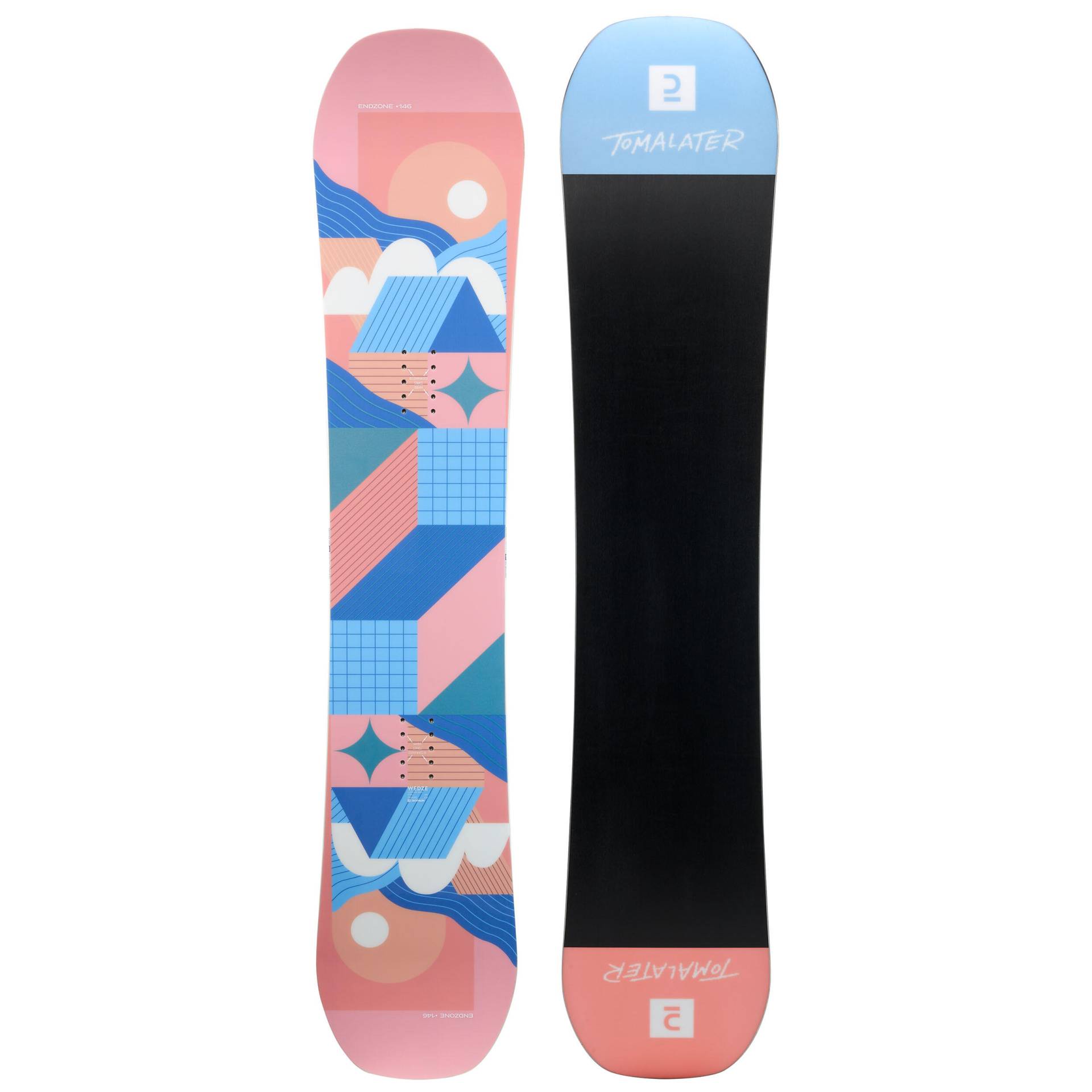 Snowboard Damen All Mountain/Freestyle Tom Later - Endzone 500 von DREAMSCAPE