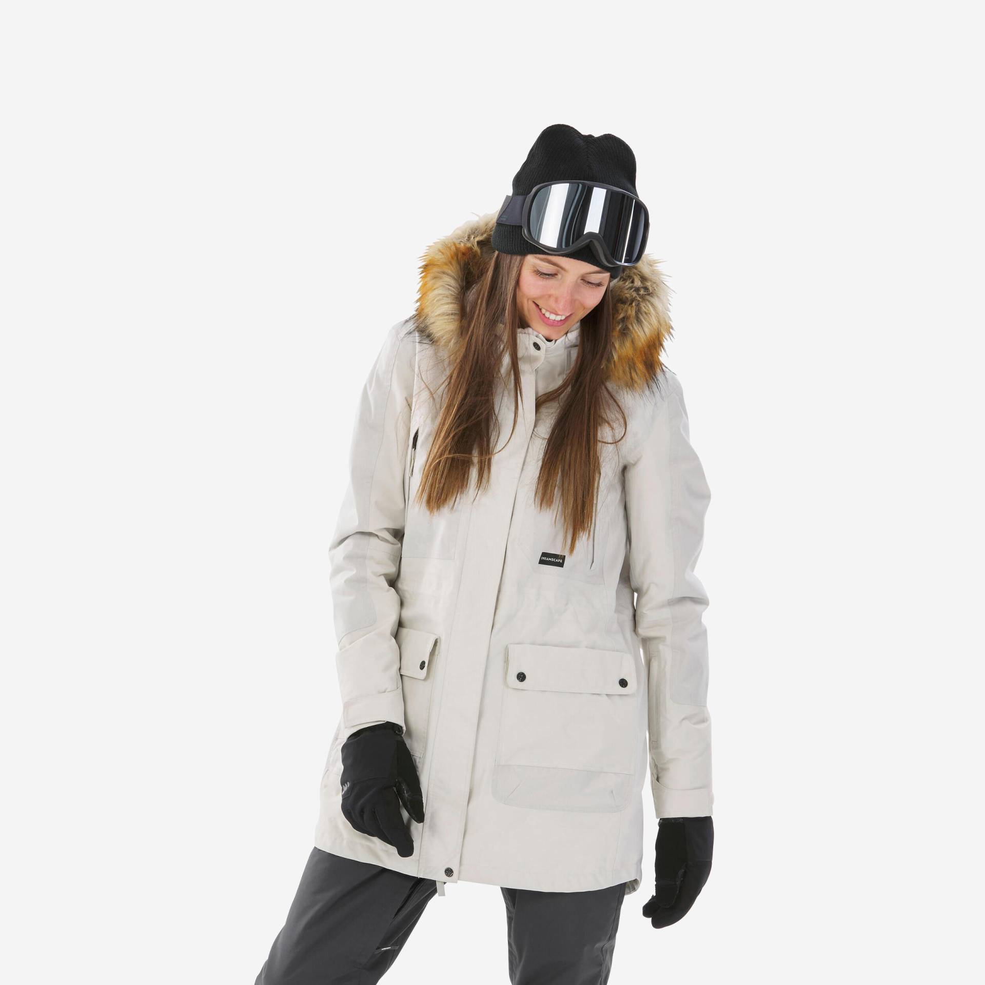 Snowboardjacke Damen Skijacke - SNB 500 beige Snowboardjacke Damen Skijacke - SNB 500 beige von DREAMSCAPE