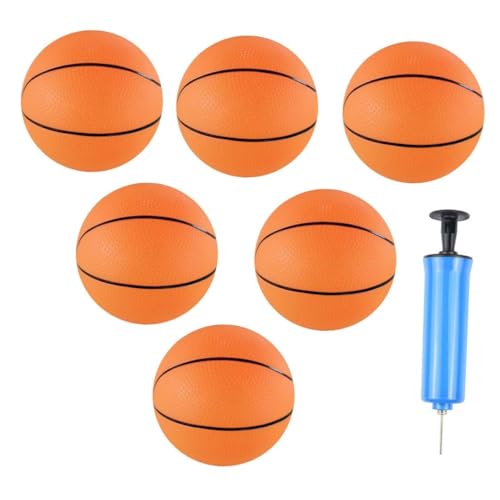 DRESSOOS 1 Satz Aufblasbare Spielzeug Basketball Basketball-strandball Sportball Für Kinder Outdoor-Spielzeug Aufblasbarer Basketballball Aufblasbares Basketballspiel Sport Strandbälle PVC von DRESSOOS