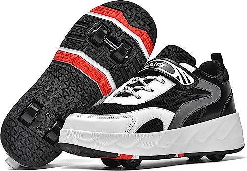 Anfänger Geschenk Technischer Skateboardschuh Erwachsene Quad Roller Skates, Schuhe Für Mädchen, Unisex -Schuhe Mit Radsport Im Freien von DRFGHK