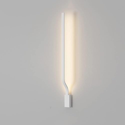 DRINGP Wandlampe Moderne langlebige LED-Hintergrund-Wandlampe Minimalistische Lange Wohnzimmer-Nachttisch-Wandlampe Aluminium-Wandleuchte Festverdrahtete Wandleuchte-70CM (70CM) von DRINGP