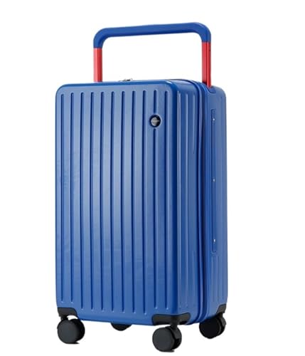 DRMEE Reisekoffer Damen-Passwortkoffer Mit Großem Fassungsvermögen, Universalrad, Wasserdichter ABS-Koffer Für Herren Suitcase Rollkoffer(Color:E,Size:20inch) von DRMEE