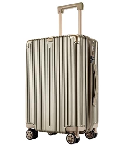 DRMEE Reisekoffer Erweiterbares PC-Hartschalengepäck Mit Spinnerrädern, TSA-Schloss-Hartschalengepäck Suitcase Rollkoffer(Color:A,Size:20 in) von DRMEE