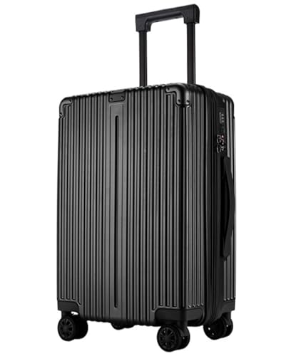 DRMEE Reisekoffer Erweiterbares PC-Hartschalengepäck Mit Spinnerrädern, TSA-Schloss-Hartschalengepäck Suitcase Rollkoffer(Color:E,Size:24 in) von DRMEE