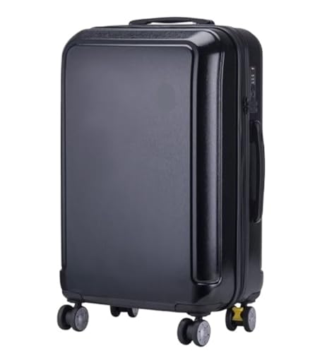 DRMEE Reisekoffer Hartschalenkoffer Mit Großem Fassungsvermögen Und Rollen, Reisekomfort, Leicht Suitcase Rollkoffer(Color:B,Size:24in) von DRMEE