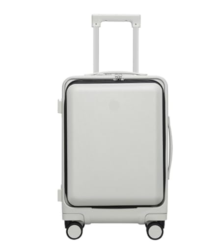 DRMEE Reisekoffer Koffer Mit Universeller Radsicherheit, Gepäck-USB-Schnittstelle, Leichtem TSA-Code-Schloss Suitcase Rollkoffer(Color:A,Size:24in) von DRMEE