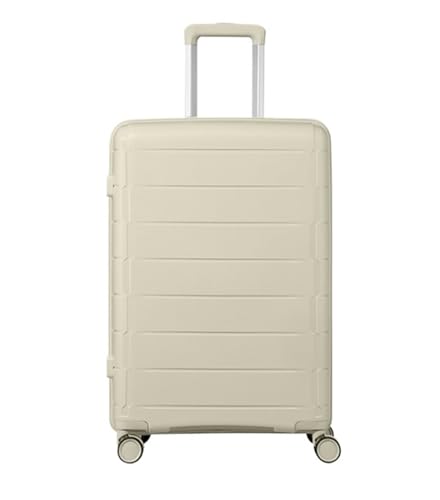 DRMEE Reisekoffer Leichter Gepäckkoffer, Verschleißfestes Und Druckbeständiges Handgepäck Suitcase Rollkoffer(Color:C,Size:24in) von DRMEE