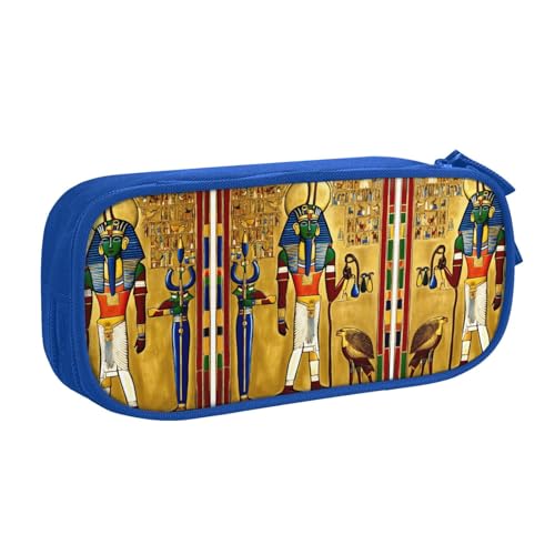 DRTGEDS Federmäppchen aus der Antike Ägypten-Serie, großes Fassungsvermögen, Stiftetasche, Schreibwaren-Tasche, Stifteetui für Büro von DRTGEDS