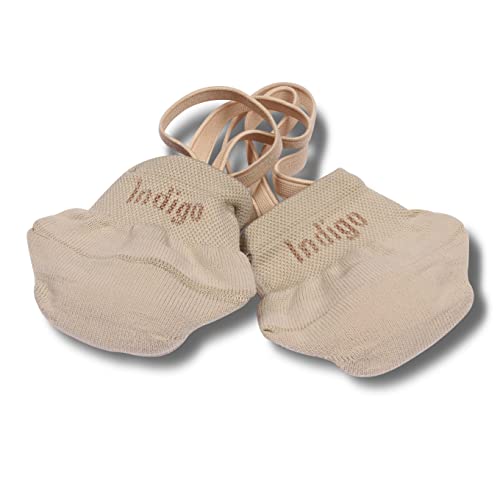 DRUNA Kappen INDIGO für Rhythmische Sportgymnastik und Tanzen (Beige, 28/29) von DRUNA