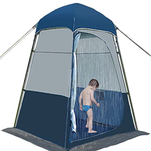 Camping-Toilettenzelt, tragbares Pop-up-Duschzelt, Sichtschutz, Sonnenschutz, winddichter Sonnenschutz von DRYIC