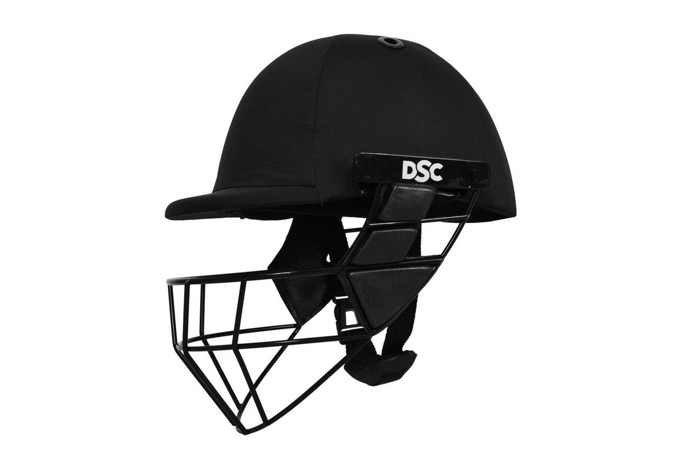 DSC Allroundhelm Premium Cricket-Helm Für Männer & Jungen (Inhalt des Pakets: 1 Cricket-Helm + 1 Innenschaum-Set + 1 Helmüberzug, headgear head protection face protection batting helmet), Fixed spring steel mesh, Back support strap, Neck protection von DSC