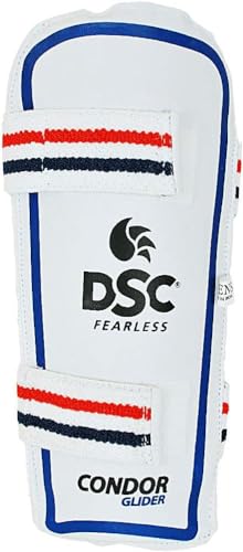 DSC Condor Glider Cricket Arm Guard | White | Size: Boys | Forearm Protector von DSC