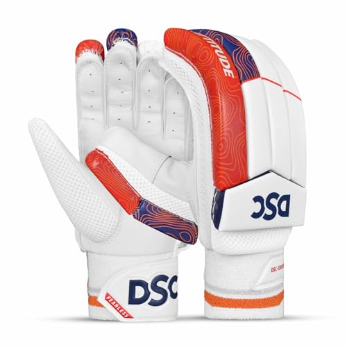 DSC Intense Attitude Cricket Batting Gloves | Multicolor | Size: Youth | for Right-Hand Batsman von DSC