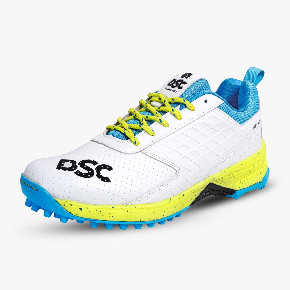 DSC Jaffa 22 Cricket-Schuhe | Atmungsaktives Mesh | Anti-Rutsch-Sohle von DSC