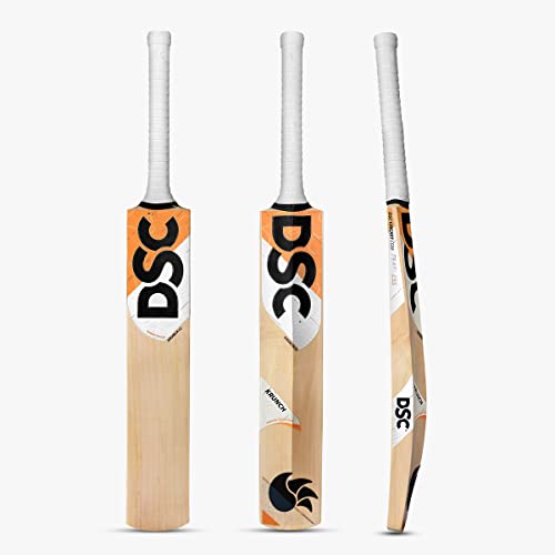 DSC Men's Cricket Bat, Beige & Orange, Short Handle DSC Men's Cricket Bat, Beige & Orange, Short Handle von DSC