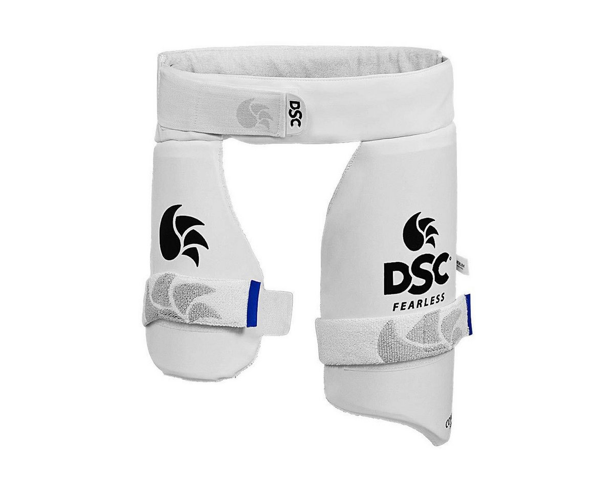DSC Protektoren-Set Condor Cricket Oberschenkelpolster (Inhalt des Pakets: 1 Oberschenkelpolster Combo, Leg Guard, Unterstützung Pad), High Density Foam Inside, Towel Back for Absorption DSC Protektoren-Set Condor Cricket Oberschenkelpolster (Inhalt des Pakets: 1 Oberschenkelpolster Combo, Leg Guard, Unterstützung Pad), High Density Foam Inside, Towel Back for Absorption von DSC