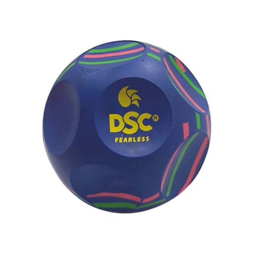DSC Reflex Multireaction Cricketball, Blau, Größe: Einheitsgröße, Material: hochdichtes Gummi, Trainingsball, periphere Sicht, feines Design, um Schwung zu erreichen von DSC