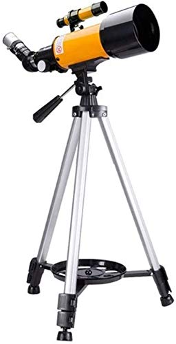 Astronomical Telescope Refraktor-Teleskop, Teleskop für Kinder und Anfänger, astronomisches Teleskop mit 70 mm Öffnung und 400 mm, tragbares Teleskop für Erwachsene mit Rucksack, ideal für Kinder von DSFEG