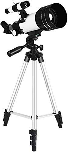 Astronomical Telescope Reiseteleskope, astronomische Teleskope, Refraktor-Teleskope mit 70-mm-Apertur für Erwachsene, Anfänger, mit tragbarer Tasche und Stativ (Farbe: Paket 3) (Paket 3) Telescope von DSFEG