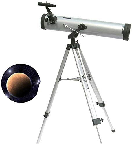 Astronomical Telescope Ultra HD, Teleskop, astronomisches Refraktor-Teleskop mit einem Stativ-Teleskop für Anfänger, tragbar, großartige Astronomie zur Erkundung von Mond und Planeten, für den Innen- von DSFEG