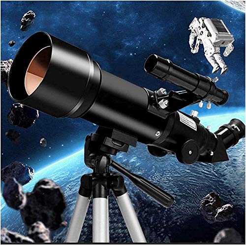 DSFEG Astronomical Telescope Astronomisches Einstiegsteleskop, Teleskope für Astronomie-Anfänger, Kinderteleskop, 70-mm-Apertur-400-mm-Refraktor-Teleskop Telescope von DSFEG