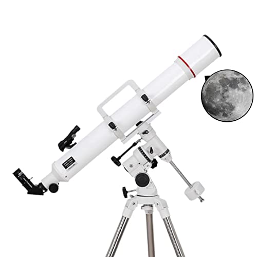 DSFEG Astronomical Telescope Teleskop, Astronomie-Teleskop für Erwachsene, Brechungsteleskop mit 90 mm Öffnung und 900 mm Brennweite für Sternenbeobachtungen, Festivalkinder und Anfänger Telescope von DSFEG