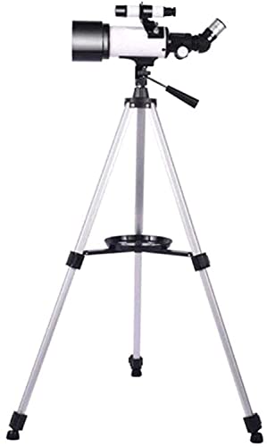 DSFEG Astronomical Telescope Teleskop 400/70 mm Refraktor-Teleskop 150X HD-Objektiv Monokular-Teleskop mit Stativ und Sucherfernrohr für Anfänger Astronomisches Teleskop Telescope von DSFEG