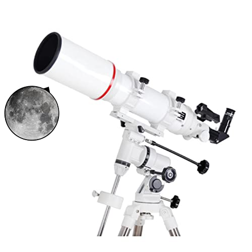 DSFEG Astronomical Telescope Teleskope für Erwachsene und Kinder, astronomisches Refraktor-Teleskop mit 660 mm Brennweite und 102 mm Kaliber, Teleskop zur Beobachtung von Mond und Planeten Telescope von DSFEG