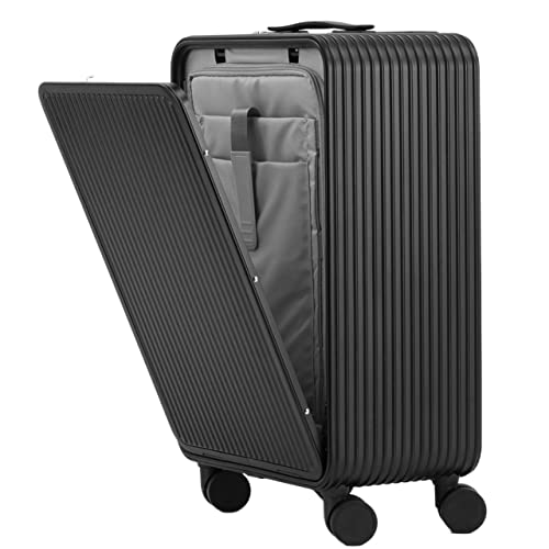 DSRANPRV Handgepäck Koffer Alle Aluminium Magnesium Legierung Trolley Business Koffer Reisegepäck Passwort Box Laptop Tasche Front Öffnung Gepäck von DSRANPRV