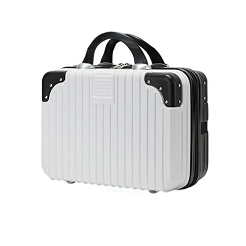 DSRANPRV Handgepäck Koffer Reisekoffer Make-up-Tasche Kleiner Koffer Damen Leichter Lederkoffer Mini-Aufbewahrungsbox von DSRANPRV