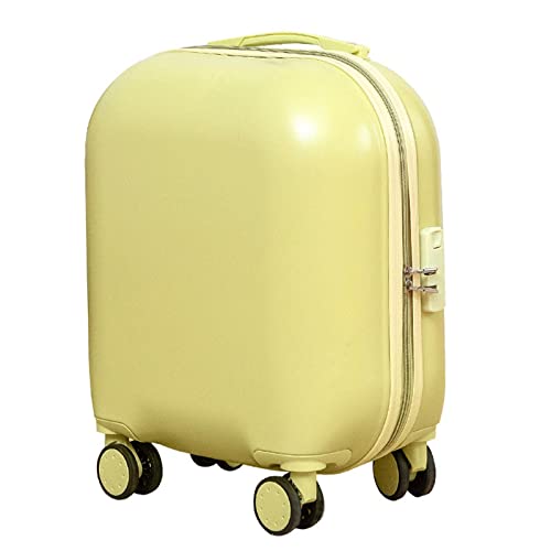 DSRANPRV Handgepäck Koffer Rollgepäck Schloss BusinessReisetaschen für Frauen Carry On Spinner Trolley Koffer auf Rädern von DSRANPRV