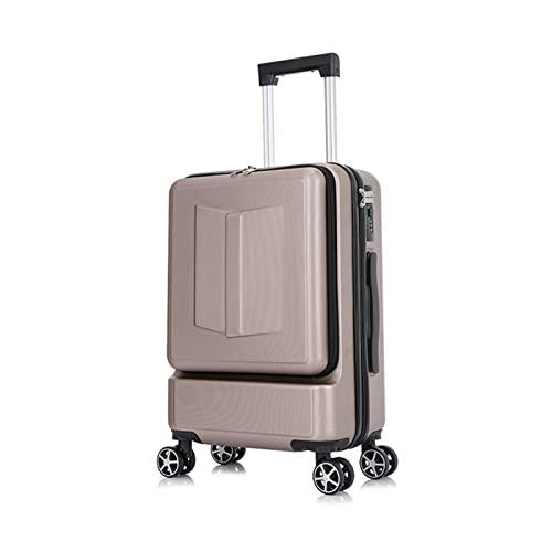 DSRANPRV Handgepäck Koffer Vordertasche Rollgepäck Trolley Passwort Box; Bordkoffer Damen Reisetasche Kofferraum von DSRANPRV