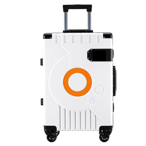 DSRANPRV Handgepäckkoffer Leiser Koffer Großraumgepäck für Männer und Frauen Studententrolley von DSRANPRV